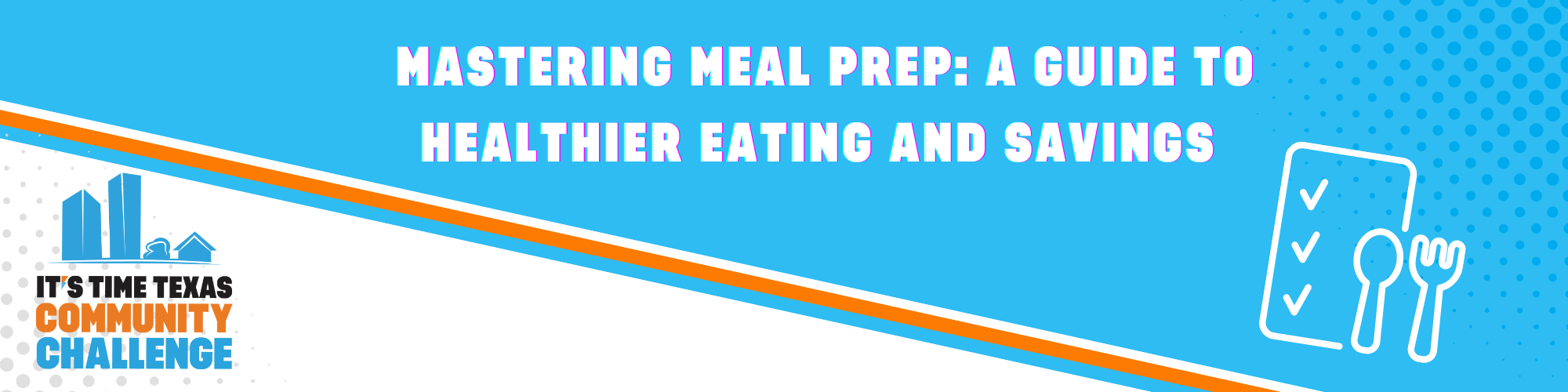 learning how to meal prep header image