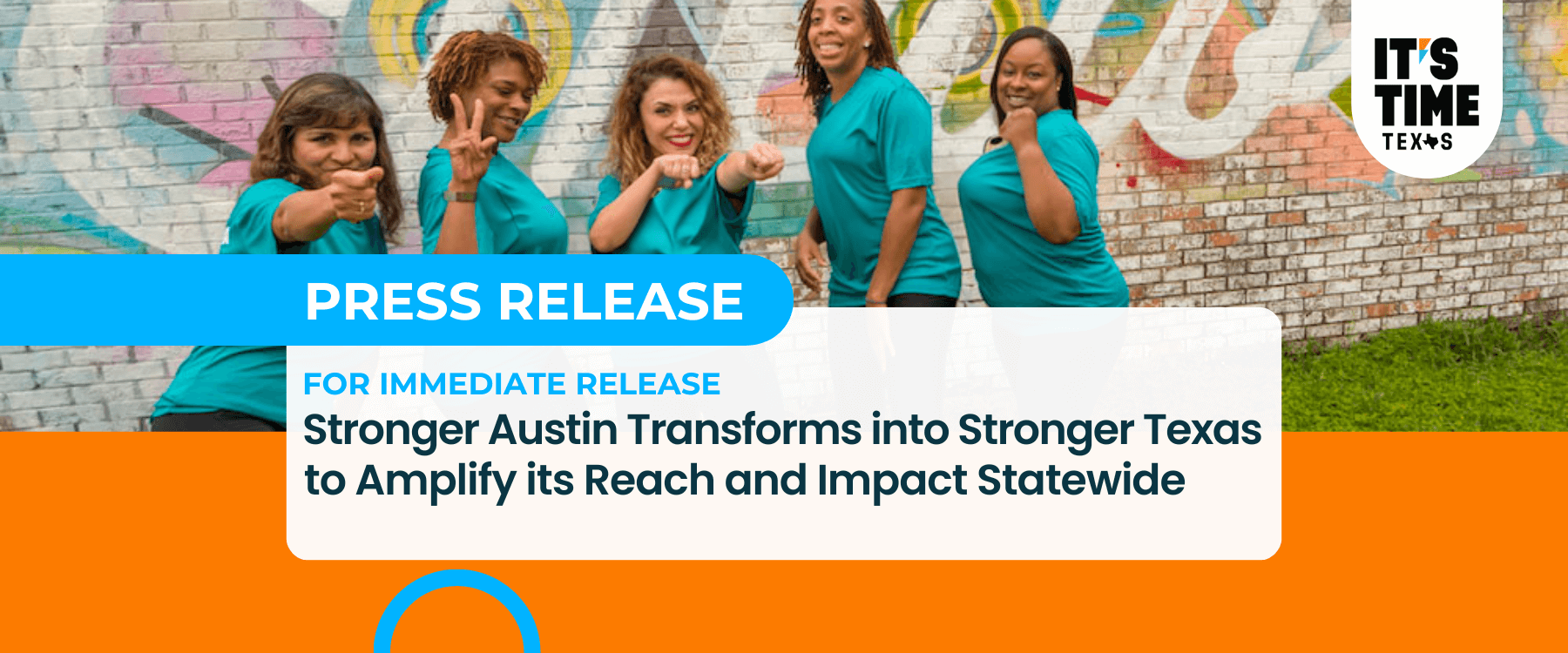 Imagen destacada de "Austin más fuerte se transforma en Texas más fuerte para ampliar su alcance e impacto en todo el estado"
